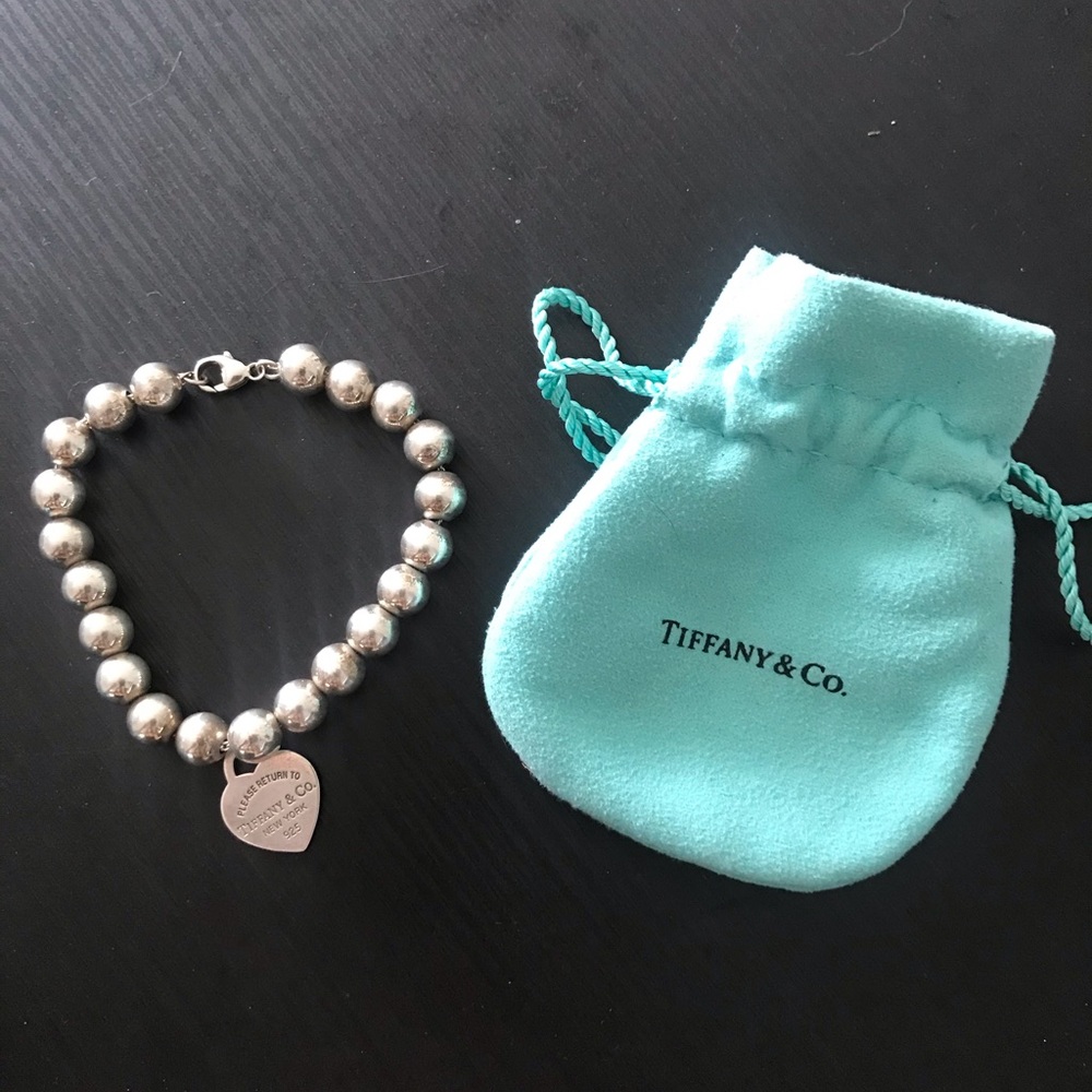 Return to Tiffany heart tag bracelet, silver, 8mm